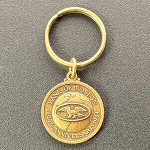 Keychain - Bank of Boston commemorating its 200th anniversary